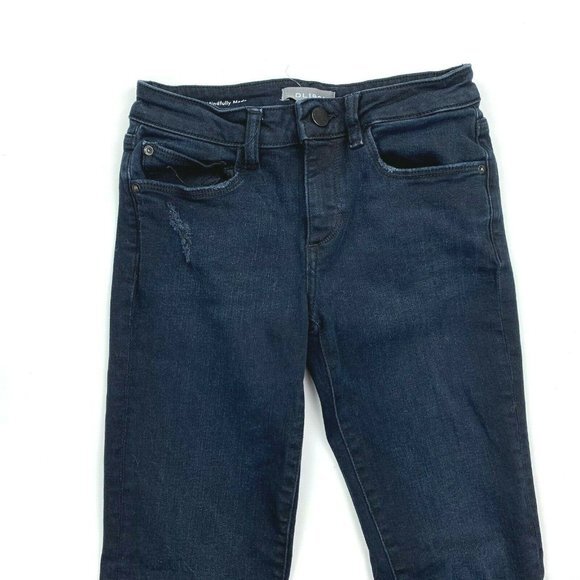 DL1961 Chloe Skinny Jeans Blue‎ Stretch Pockets - Picture 4 of 12